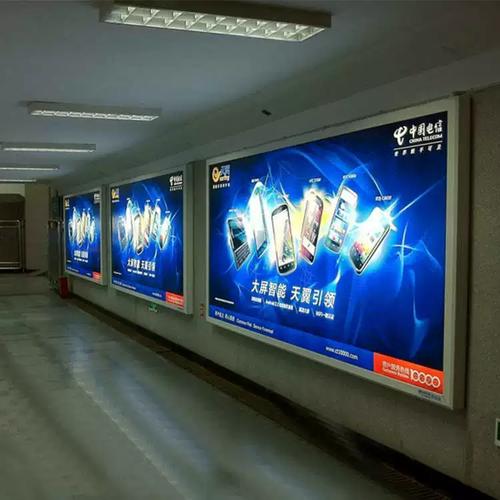大型LED户外防水拉布灯箱 无声的商业推广营销新选择